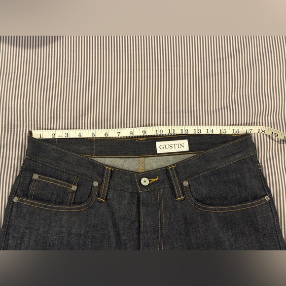 Men’s Gustin selvedge Straight Jeans - Picture 11 of 11
